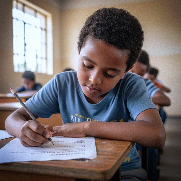 Student learning with Gobez Academy